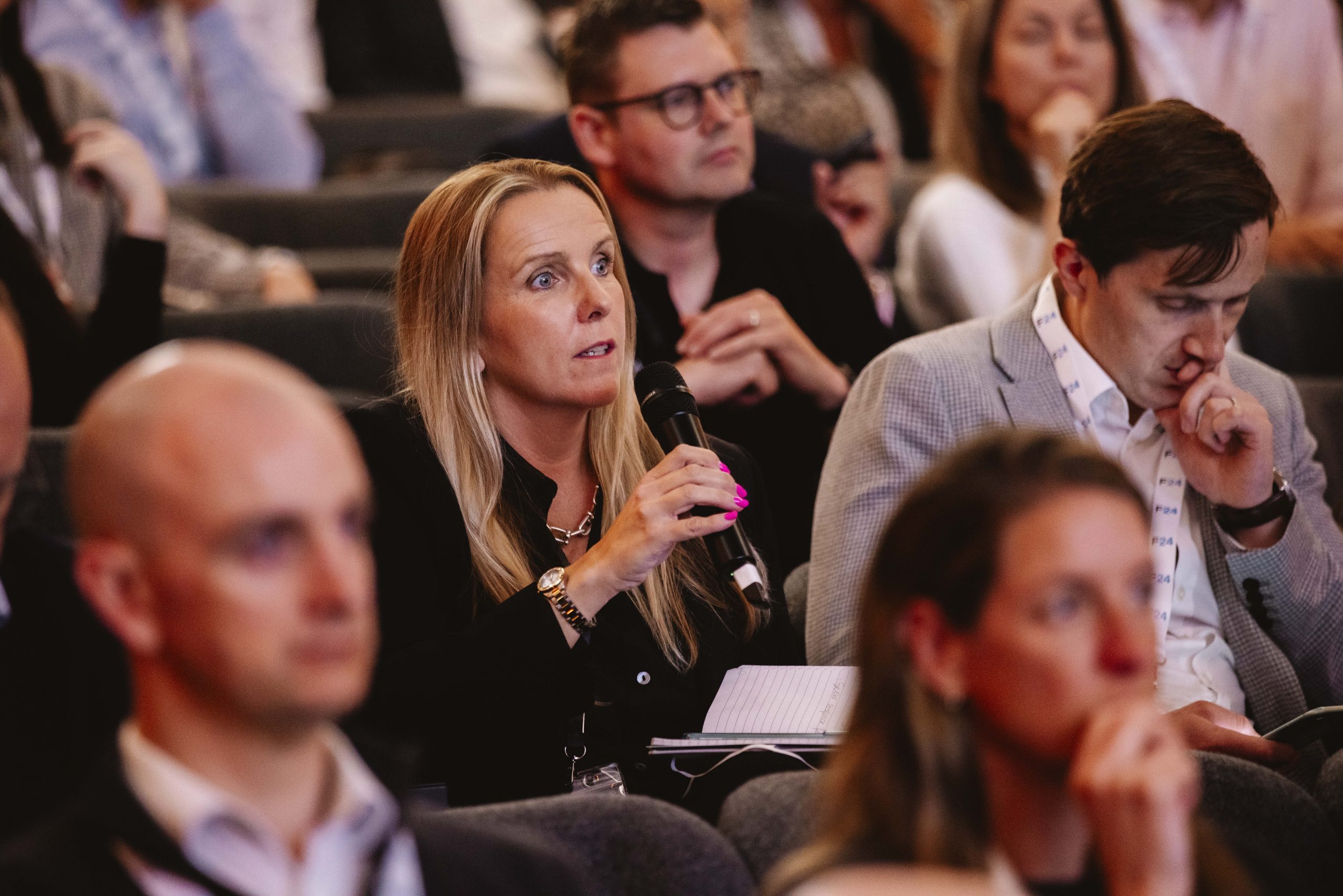 Conference audience session